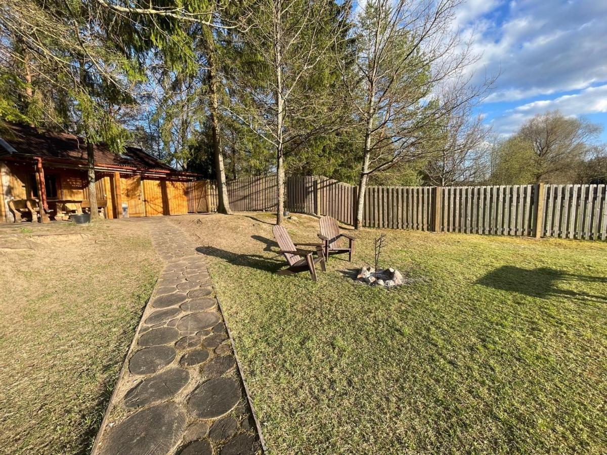 Holiday House With Sauna Cēsis Exterior foto