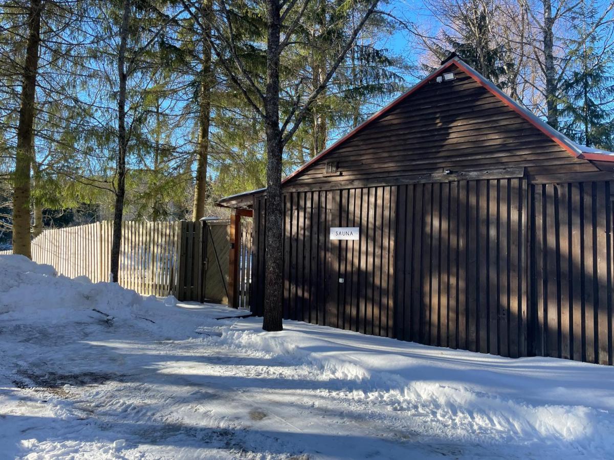 Holiday House With Sauna Cēsis Exterior foto